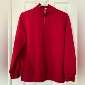 Red Tommy Bahama Quarter-Zip Sweatshirt